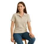 QBL Fabrics Model Beige Sitting